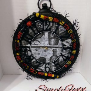 King snake Halloween clock