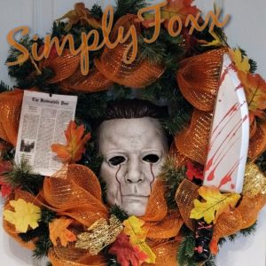 Halloween's Michael Myers Door wreath