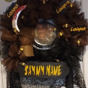 The Original 1992 Candyman the movie door wreath