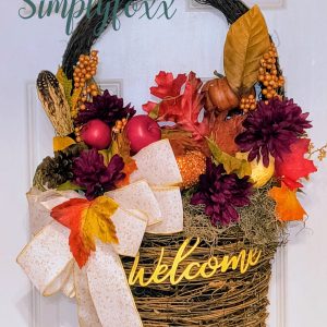 Fall Welcome basket (yellow)