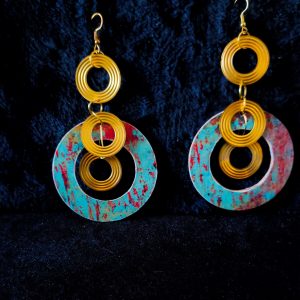 Golden Spiral & Marble Decoupage